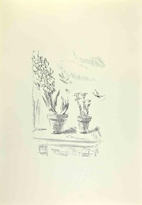 Filippo De Pisis, Still Life, 1960s, Lithograph-ZCI-2020843