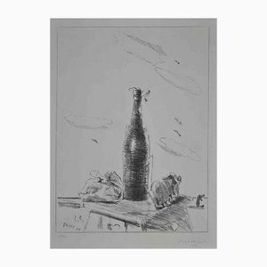 Filippo De Pisis, The Bottle, Original Lithograph 1944-ZCI-1163456