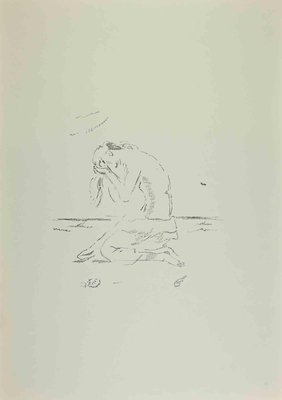 Filippo De Pisis, The Lament of Ariadne, 1968, Lithograph-ZCI-2020833