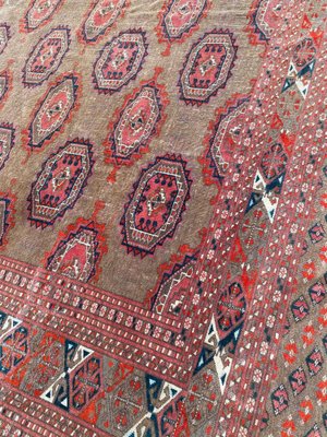 Fine Antique Large Turkmen Rug-YMM-1061979