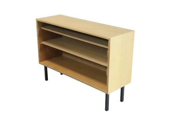 Finnings Open Bookcase in Washed Oak-FYZ-1322444