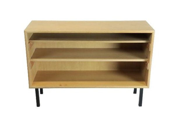 Finnings Open Bookcase in Washed Oak-FYZ-1322444