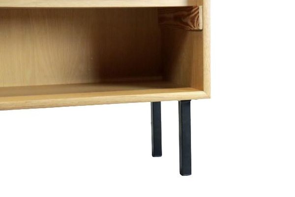 Finnings Open Bookcase in Washed Oak-FYZ-1322444