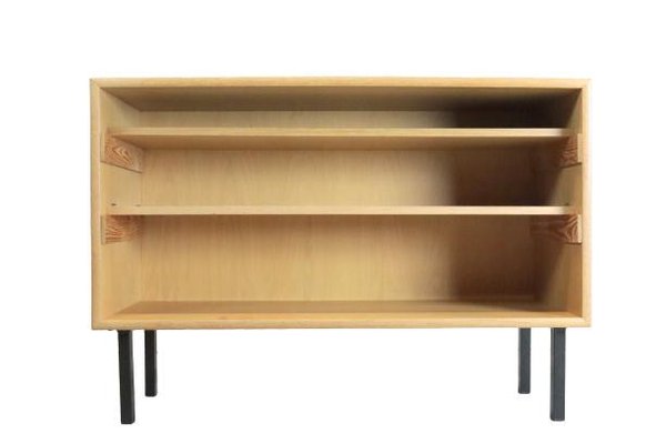 Finnings Open Bookcase in Washed Oak-FYZ-1322444