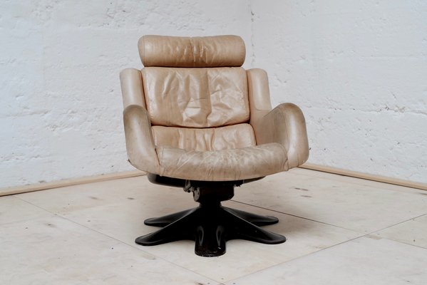 Finnish 418 Swivel Chair by Yrjö Kukkapuro for Haimi, 1970s-APD-862344