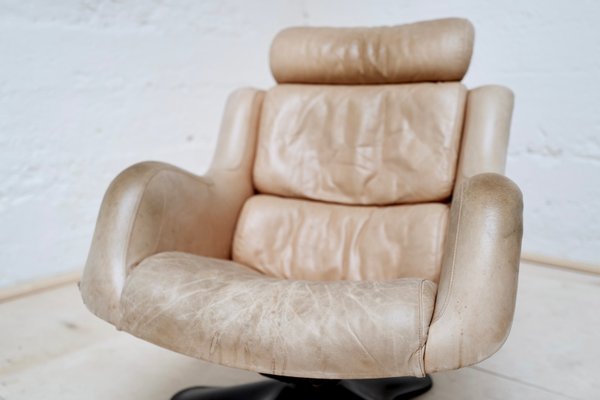 Finnish 418 Swivel Chair by Yrjö Kukkapuro for Haimi, 1970s-APD-862344