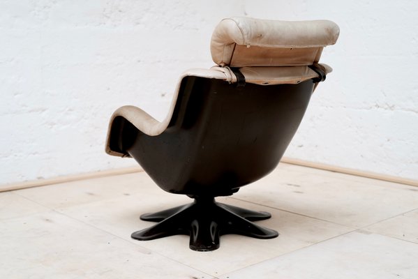 Finnish 418 Swivel Chair by Yrjö Kukkapuro for Haimi, 1970s-APD-862344