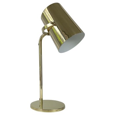 Finnish Adjustable Brass Table Lamp, 1940s-OE-1762602