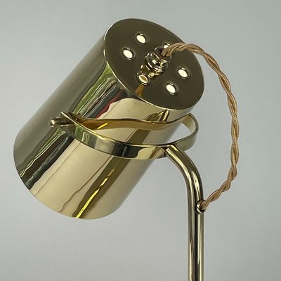 Finnish Adjustable Brass Table Lamp, 1940s-OE-1762602