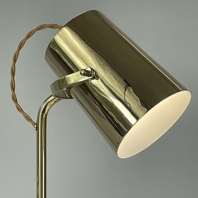 Finnish Adjustable Brass Table Lamp, 1940s-OE-1762602