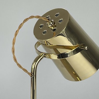 Finnish Adjustable Brass Table Lamp, 1940s-OE-1762602