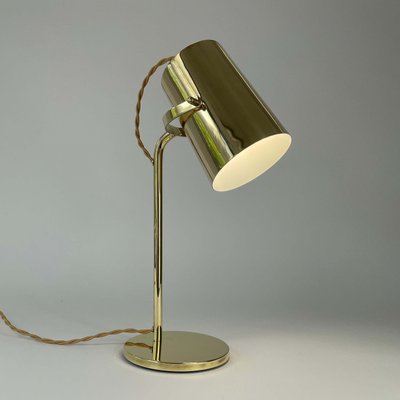 Finnish Adjustable Brass Table Lamp, 1940s-OE-1762602