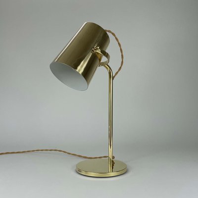 Finnish Adjustable Brass Table Lamp, 1940s-OE-1762602