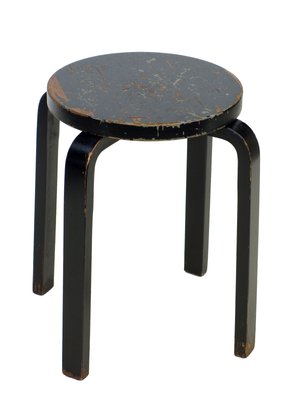 Finnish E60 Stool by Alvar Aalto for Finmar, 1930s-KGD-862230