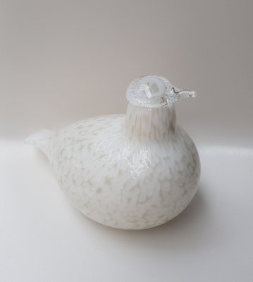 Finnish Glass Bird by Oiva Toikka for Littala, 1970s-QDP-1187919