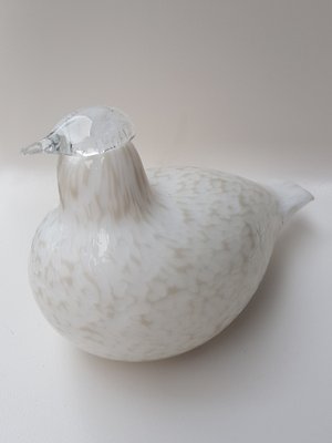 Finnish Glass Bird by Oiva Toikka for Littala, 1970s-QDP-1187919