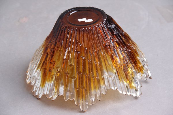 Finnish Glass Bowl by Tapio Wirkkala, 1960s-DQ-1631364