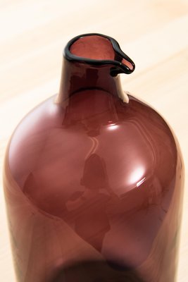 Finnish Glass Vase Bottle by Timo Sarpaneva for Iittala-SC-1134348