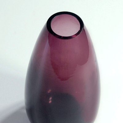 Finnish Glass Vase by Tamara Aladin for Riihimaki / Riihimaen Lasi Oy, 1960s-GIW-689346