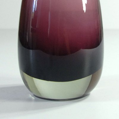 Finnish Glass Vase by Tamara Aladin for Riihimaki / Riihimaen Lasi Oy, 1960s-GIW-689346