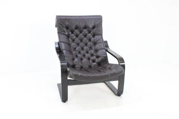 Finnish Leather Armchair, 1972-TZ-592148