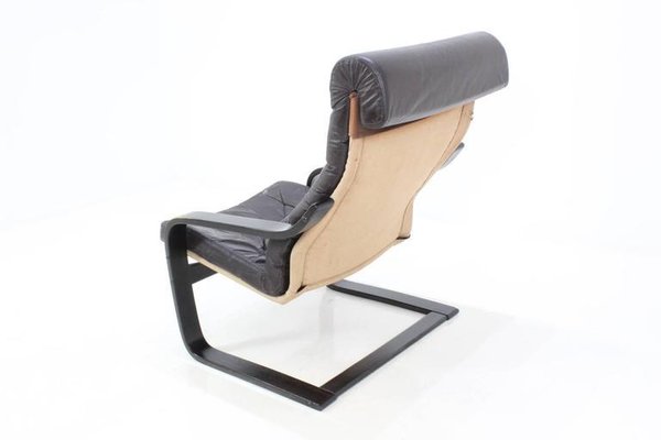 Finnish Leather Armchair, 1972-TZ-592148