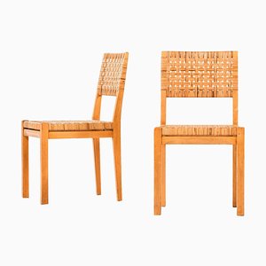 Finnish Model 615 Dining Chairs by Aino Aalto for Artek, Set of 2-SC-955525