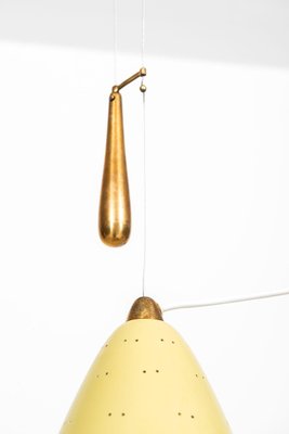 Finnish Model J1979 Ceiling Lamp by Paavo Tynell for Taito Oy, 1950s-SC-769048