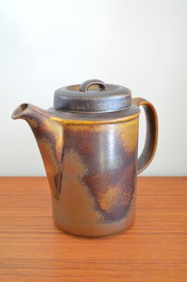 Finnish Ruska Stoneware Coffee Pot by Ulla Procope for Arabia, 1960s-OV-1193234