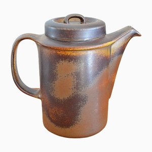 Finnish Ruska Stoneware Coffee Pot by Ulla Procope for Arabia, 1960s-OV-1193234