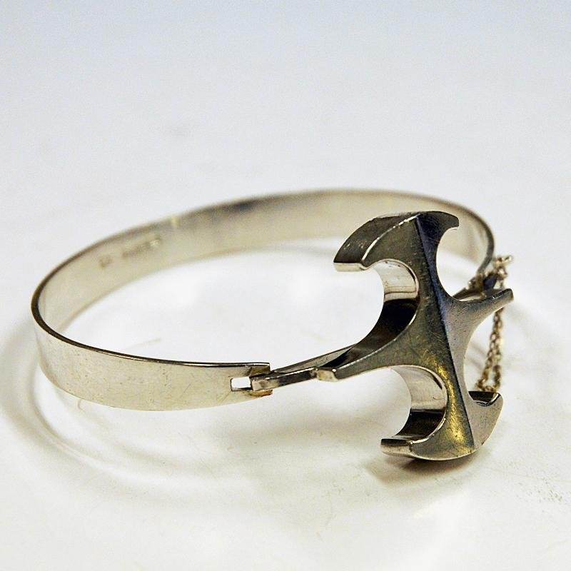 Finnish Sterling Silver Bracelet by Kultaseppä Salovaara, Åbo, 1972