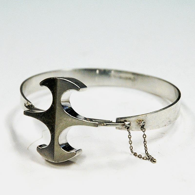 Finnish Sterling Silver Bracelet by Kultaseppä Salovaara, Åbo, 1972