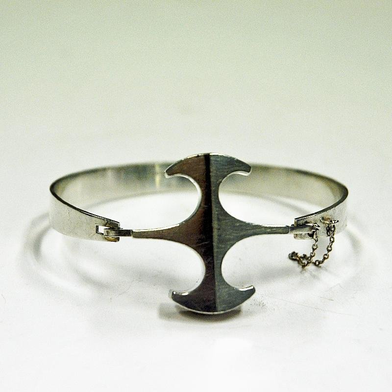 Finnish Sterling Silver Bracelet by Kultaseppä Salovaara, Åbo, 1972