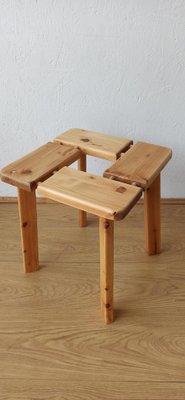 Finnish Stool by Olof Ottelin, 1960s-ZEF-1749646