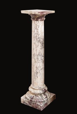 Fiordipesco Marble Roman Column, Early 19th Century-KKK-1777408