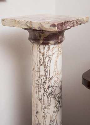 Fiordipesco Marble Roman Column, Early 19th Century-KKK-1777408