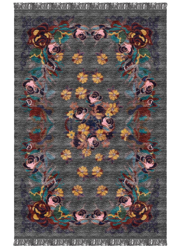 Fiori Rug I by Giulio Brambilla