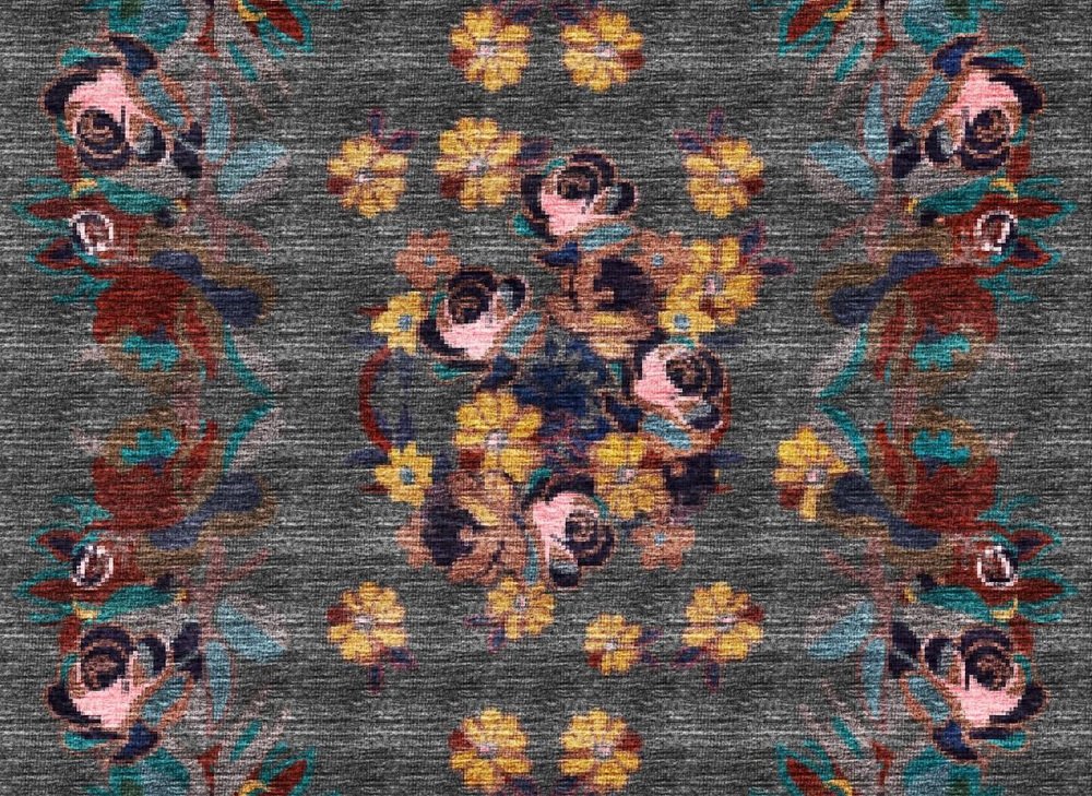 Fiori Rug I by Giulio Brambilla