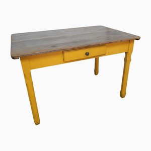 Fir and Chestnut Dining Table, 1960s-WWQ-1783415