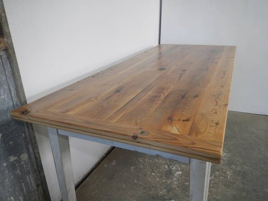 Fir and Larch Dining Table, 1970s-WWQ-1795834