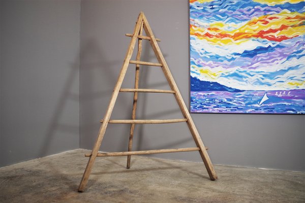 Fir & Beech Wood Ladder-KNM-1138280