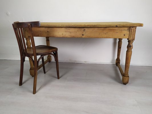 Fir Farm Dining Table-EAD-2018073