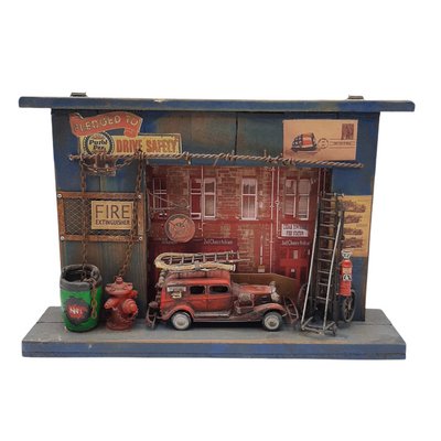 Fire Station & Garage Models, Set of 2-TCS-1140400