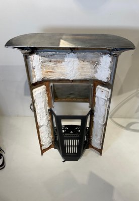 Fireplace in Ceramic & Iron by Sue Et Mare, 1920-NJJ-1377885