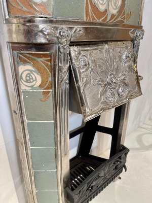 Fireplace in Ceramic & Iron by Sue Et Mare, 1920-NJJ-1377885