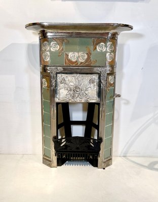 Fireplace in Ceramic & Iron by Sue Et Mare, 1920-NJJ-1377885