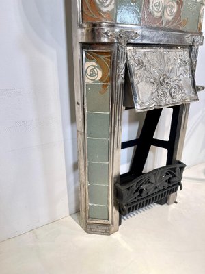 Fireplace in Ceramic & Iron by Sue Et Mare, 1920-NJJ-1377885