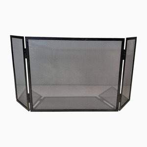 Fireplace Screen in Steel, 1970s-BA-1763920