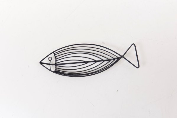 Fish Bowls in Wire, 1950s, Set of 2-SFD-631601