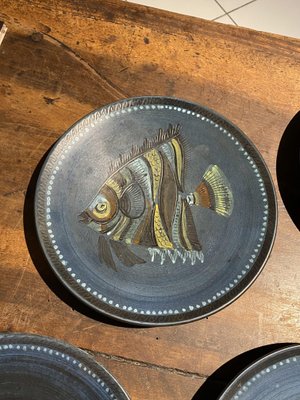 Fish Plates by Jean De Lespinasse-TEP-1420054